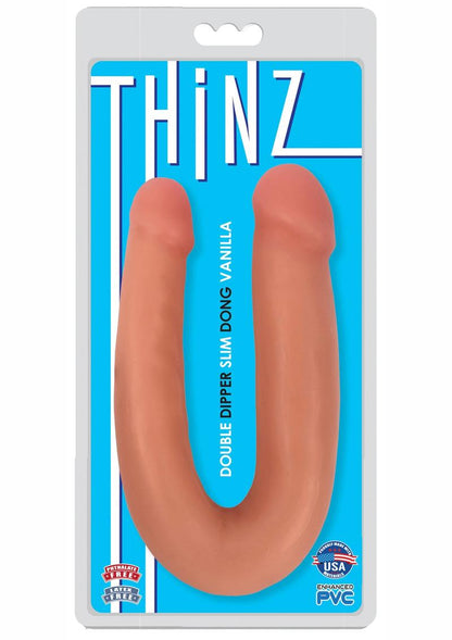 Thinz Double Dipper Slim Dong Midnight Dildo
