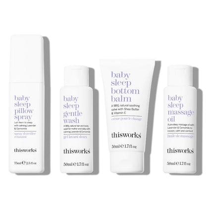 This Works Baby Sleep Bedtime Ritual 4-Piece Gift Set