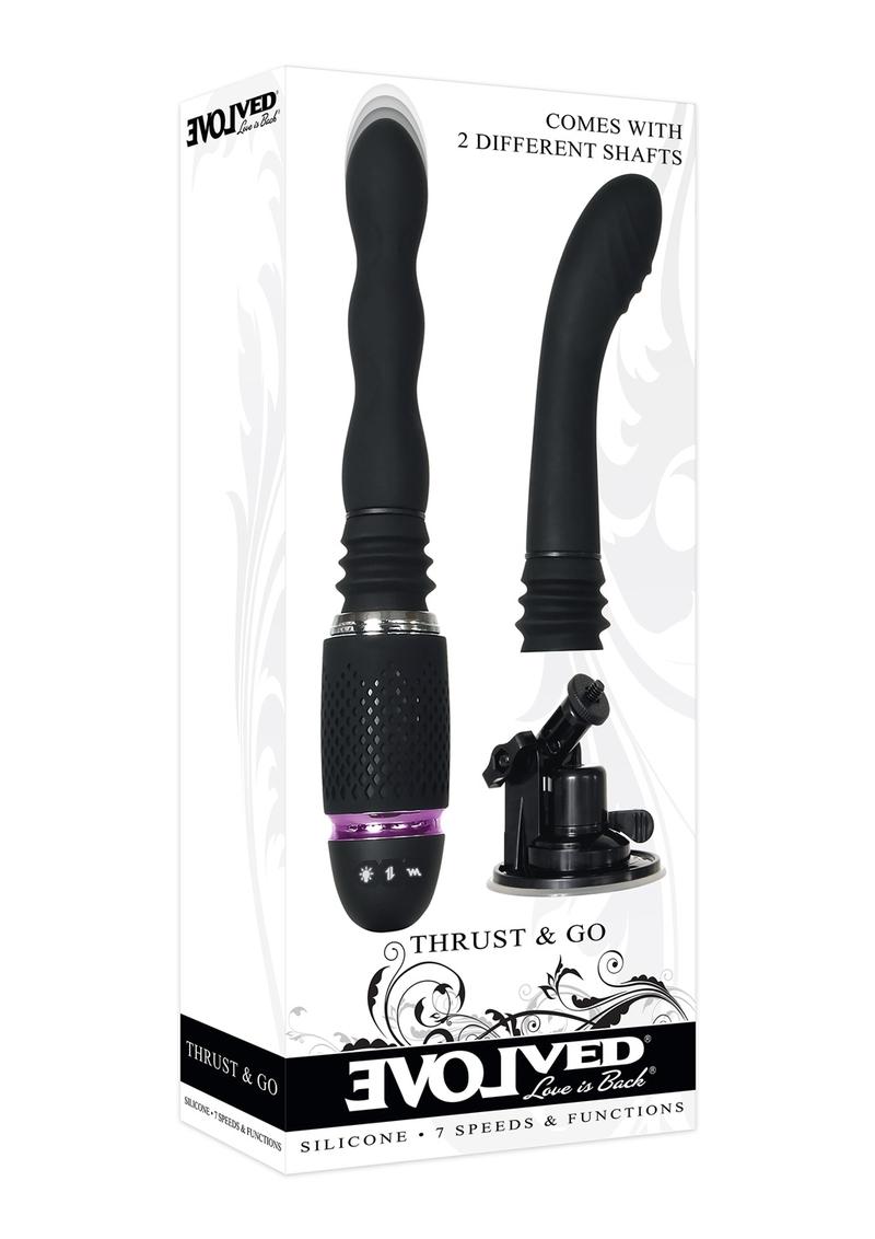 Evolved Thrust And Go Rechargeable Silicone Mini Vibrator