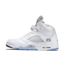Jordan 5 Retro White Metallic 2026 GS Grade School Sneaker by Stvshbox