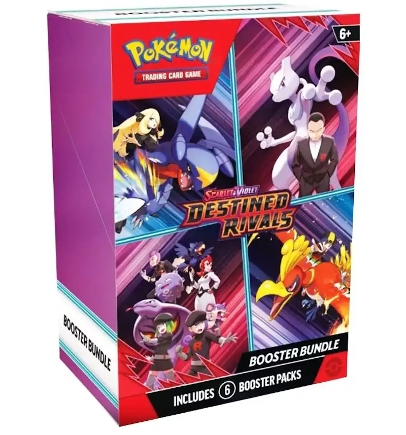 2025 Pokemon Scarlet Violet Destined Rivals Booster Bundle by Stvshbox