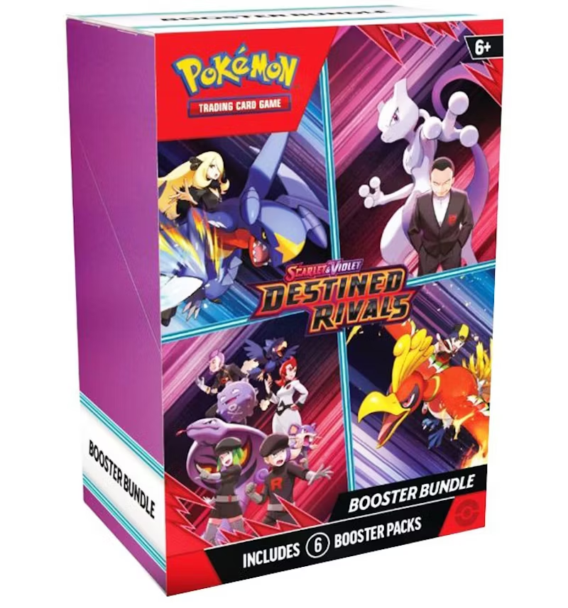 2025 Pokemon Scarlet Violet Destined Rivals Booster Bundle