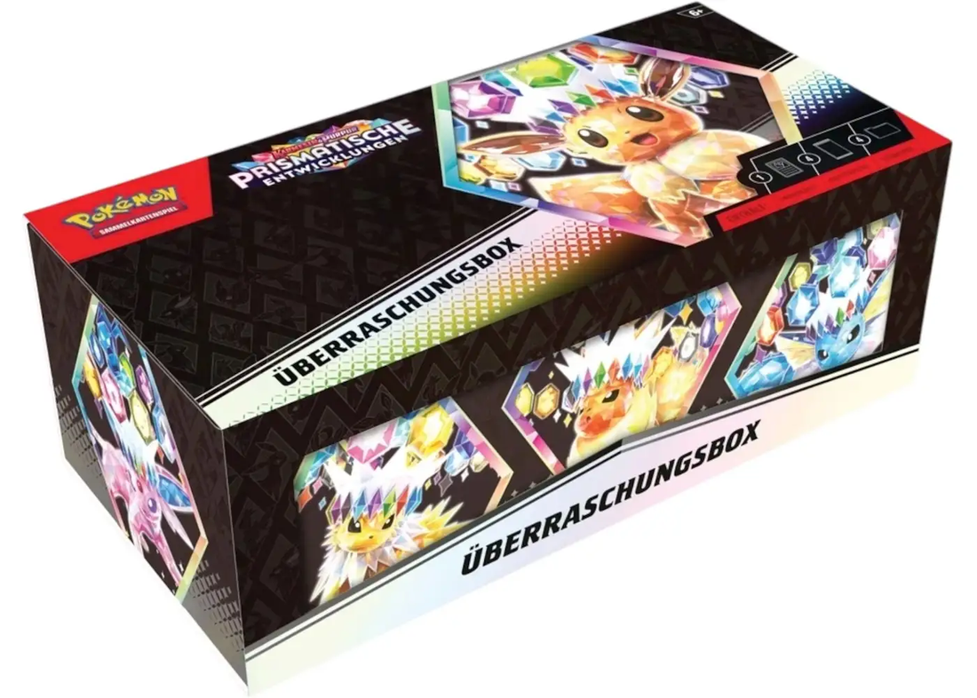 2025 Pokemon Scarlet Violet Prismatic Evolutions Trading Card Game Box by Stvshbox