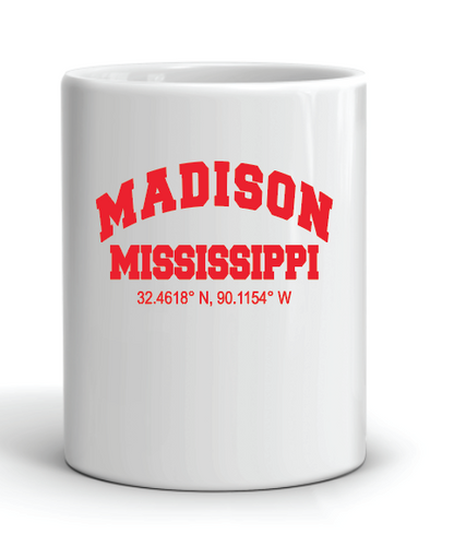 32.4618 N, 90.1154 W - Madison Coordinates