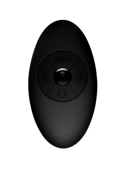 ThunderPlugs Silicone Vibrating And Thrusting Plug with Remote