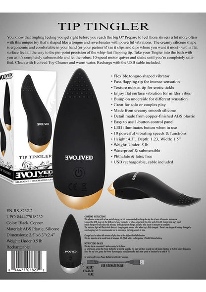 Evolved Tip Tingler Tongue Vibrator