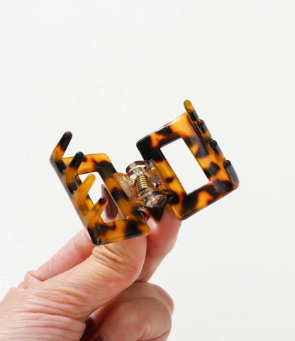 Simone Mini | Classic Mini Square Claw Clip