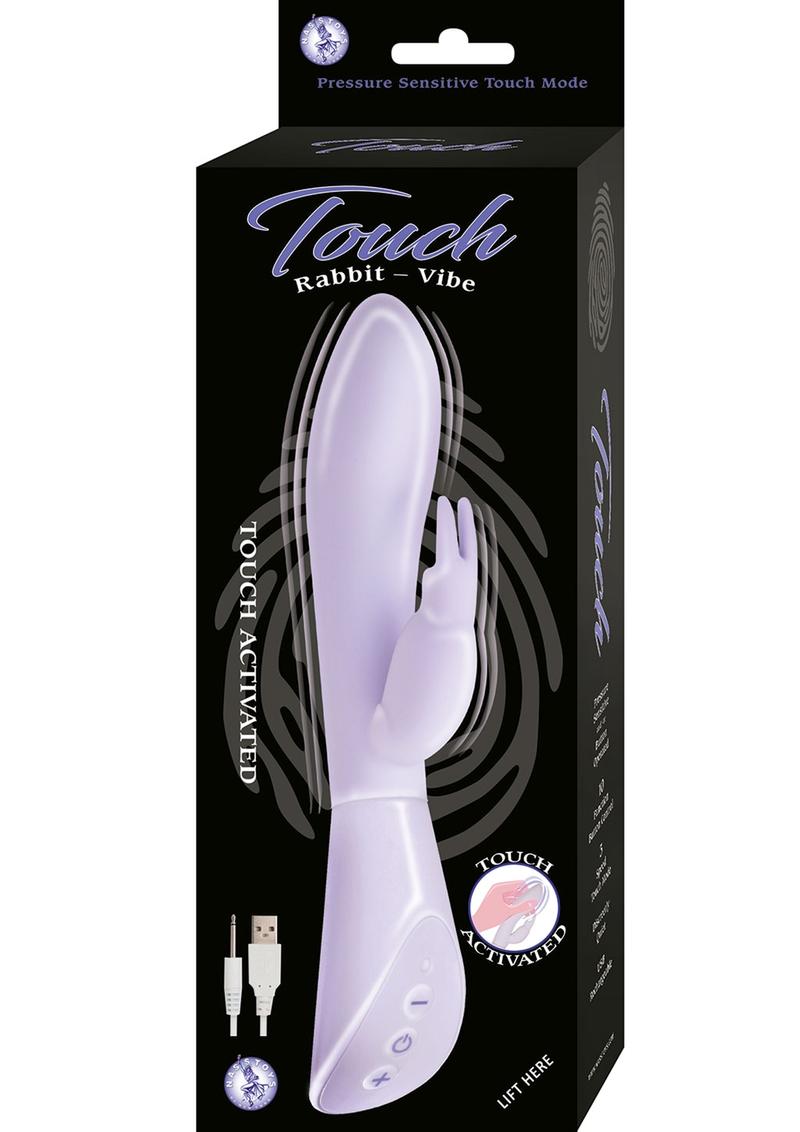 Rabbit Vibe Pressure Rechargeable Sensitive Touch Activated