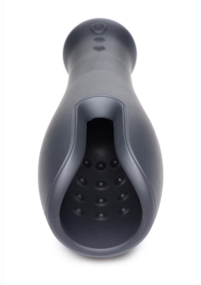 Trinity Men 10X Vibrating Silicone Stroker 5 Speeds 5 Vibration