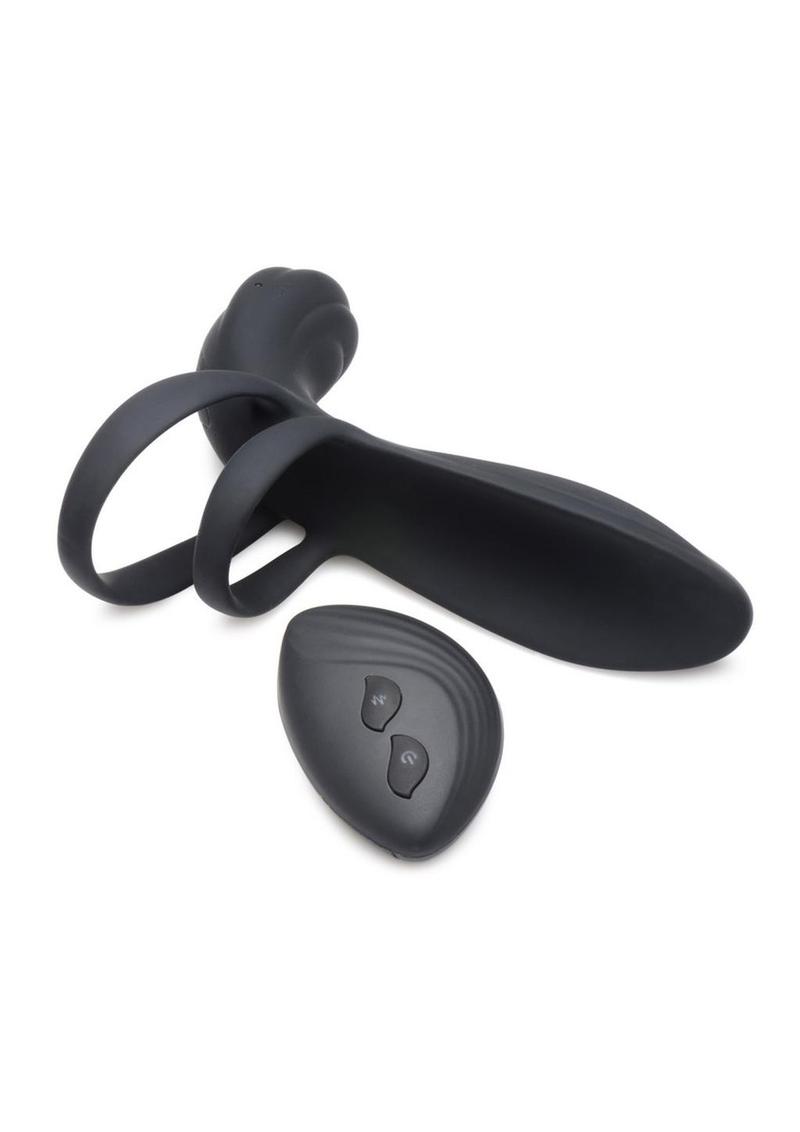 Trinity Men 10X Vibrating Girth Enhancer with Dual Motor Stimulation