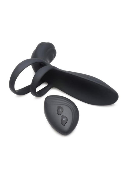 Trinity Men 10X Vibrating Girth Enhancer with Dual Motor Stimulation