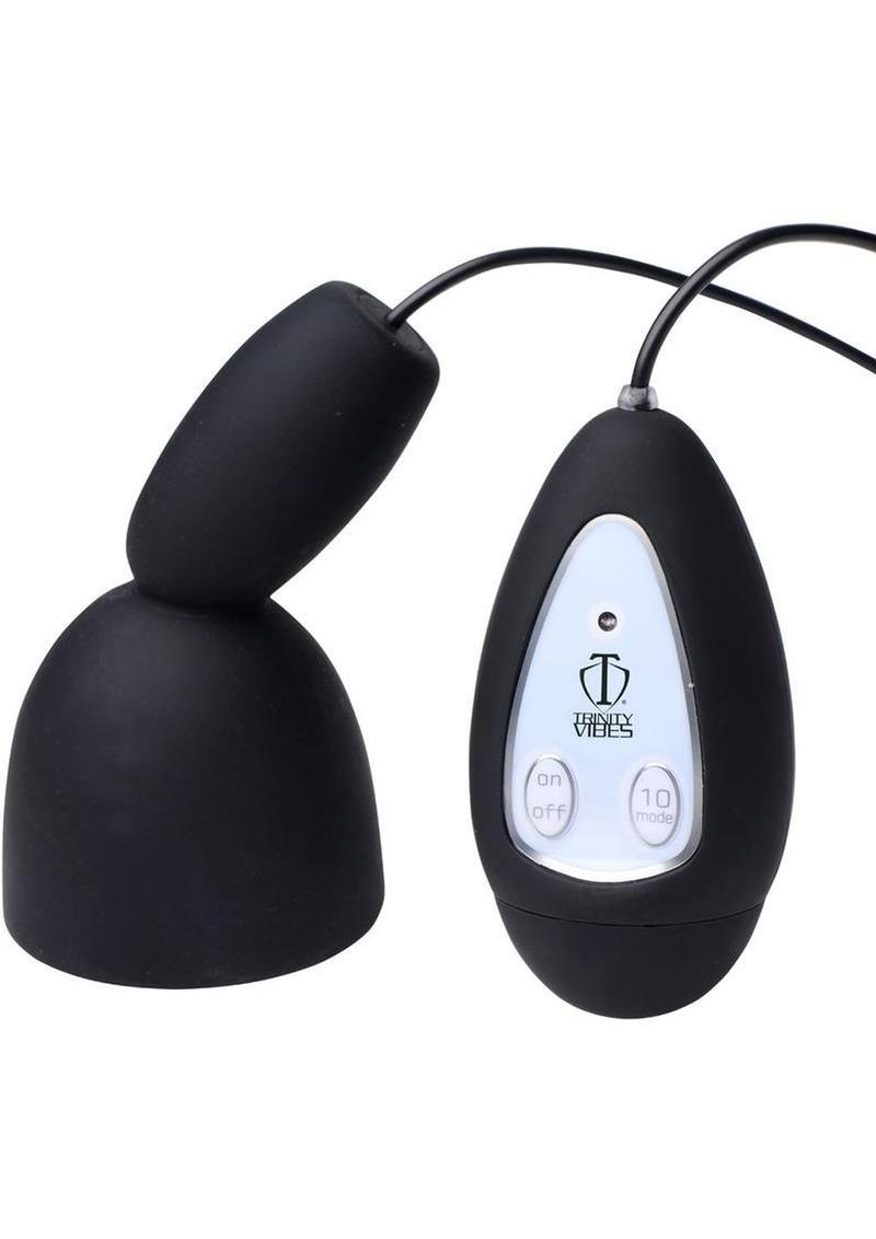 Trinity Vibes Deluxe 10 Mode Silicone Penis Head Teaser