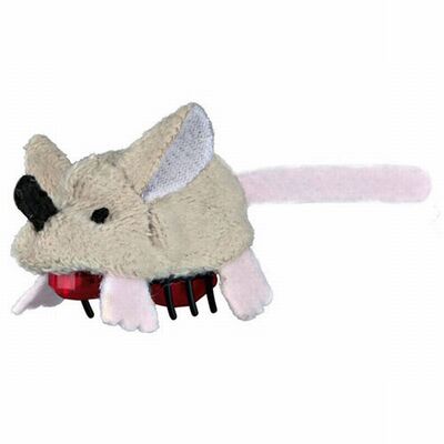 Trixie Moving Plush Mouse Cat Toy for Hunting Play 5.5 cm