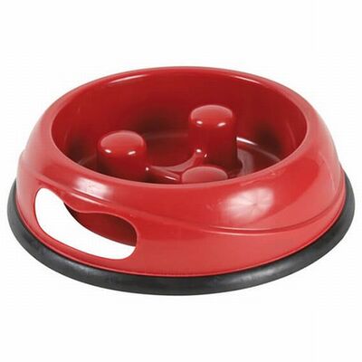 Trixie Dog Slow Feed Plastic Bowl for Better Digestion 1.5L