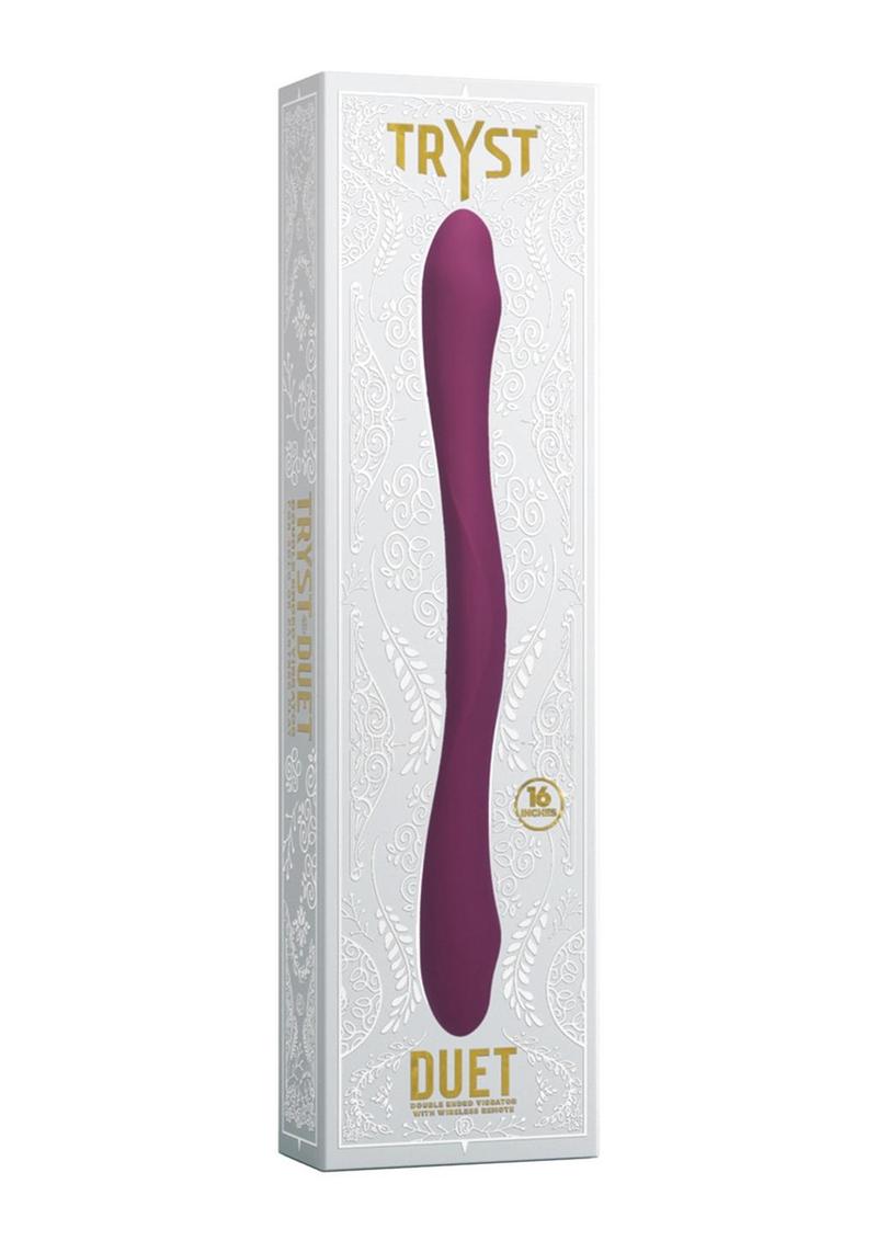 Tryst Duet Double Ended Vibrator Rechargeable Massager