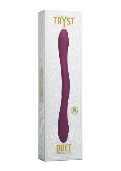 Tryst Duet Double Ended Vibrator Rechargeable Massager