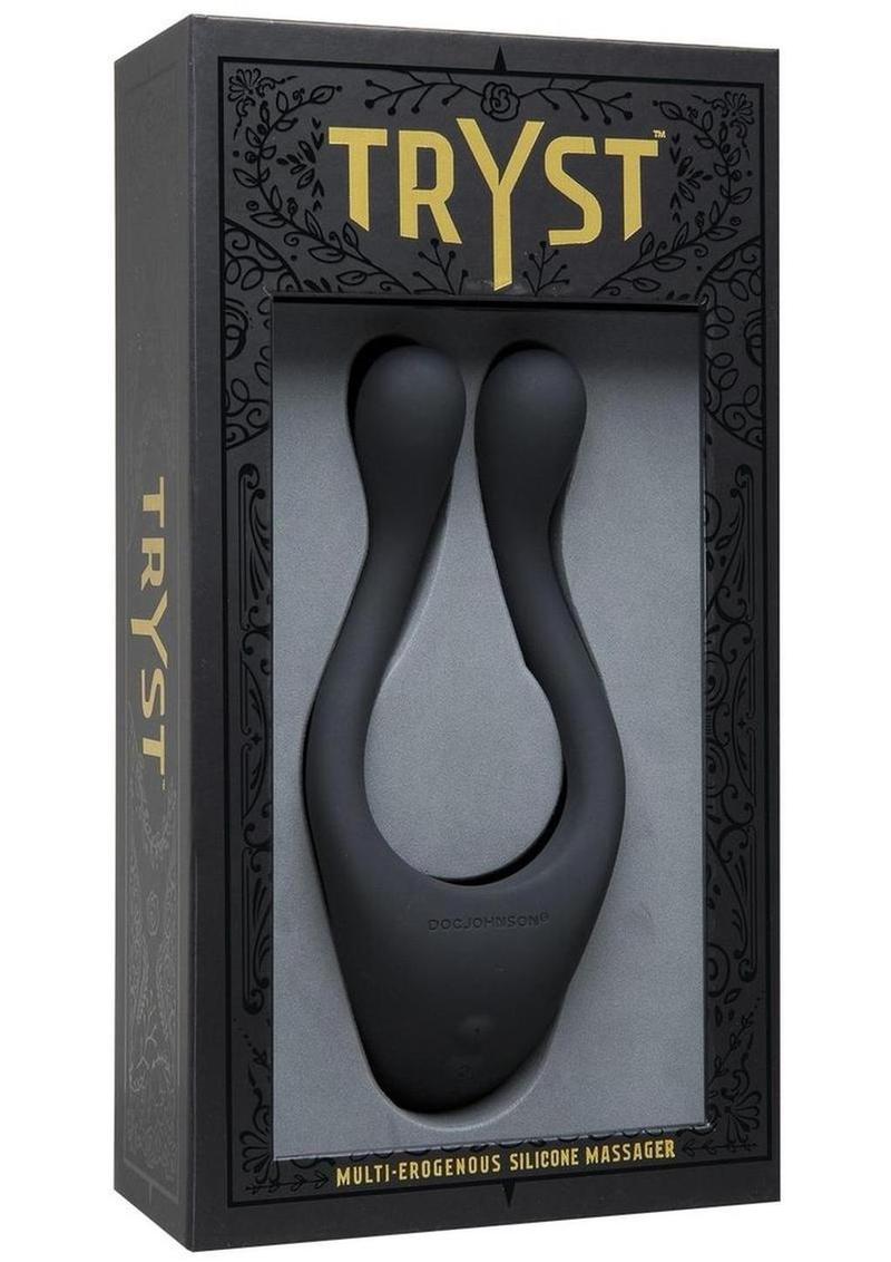 Tryst Rechargeable Multi Erogenous Zone Silicone Massager Stim Vibrator