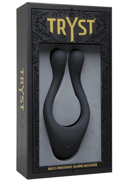 Tryst Rechargeable Multi Erogenous Zone Silicone Massager Stim Vibrator
