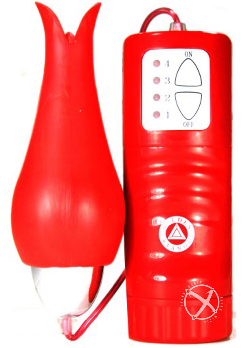 TulipTeaser Climactic Clitoral Stimulator with Wired Remote Control