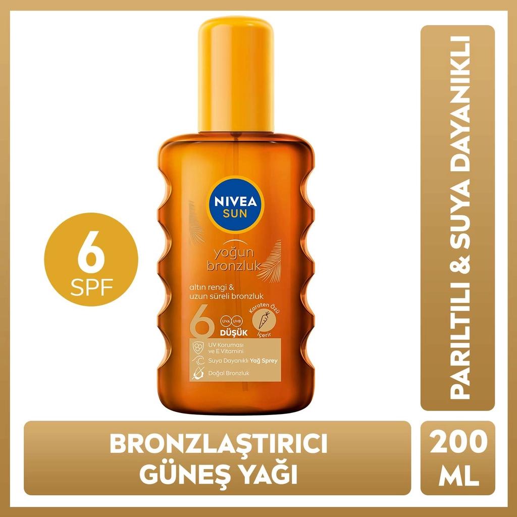 Nivea Sun Bronzing Body Oil for Deep Tan 200 ml