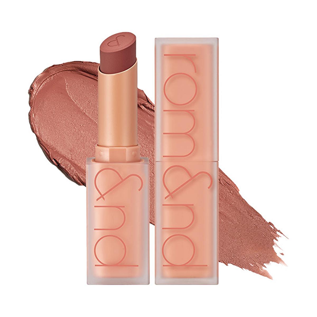 rom&amp;nd Zero Matte Lipstick - Smoked Beige, Long-Lasting Matte Finish Lip Color