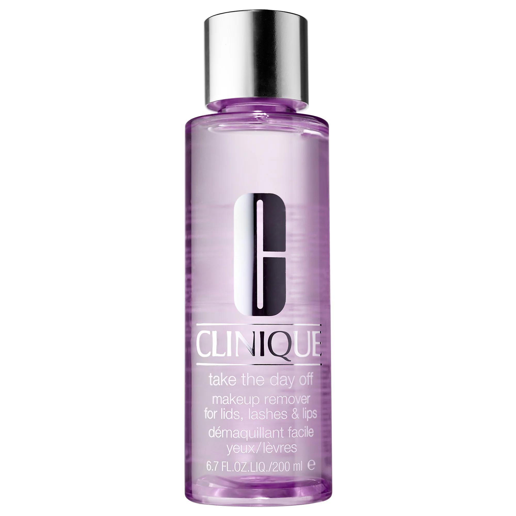 Clinique Take The Day Off Makeup Remover For Lids, Lashes &amp; Lips - Gentle, Effective Eye &amp; Lip Makeup Removal