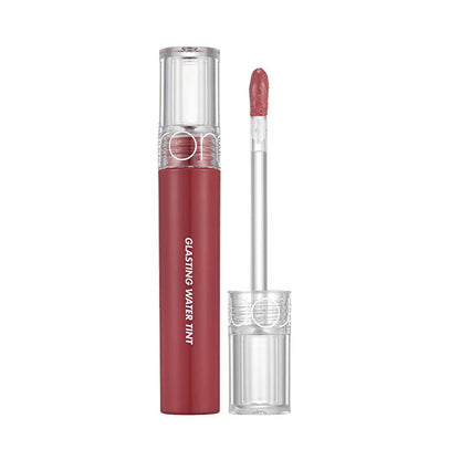 rom&amp;nd Glasting Water Tint: Rose Stream - Hydrating, Non-Sticky &amp; Glossy Lip Gloss for Vibrant Color &amp; Plump Lips