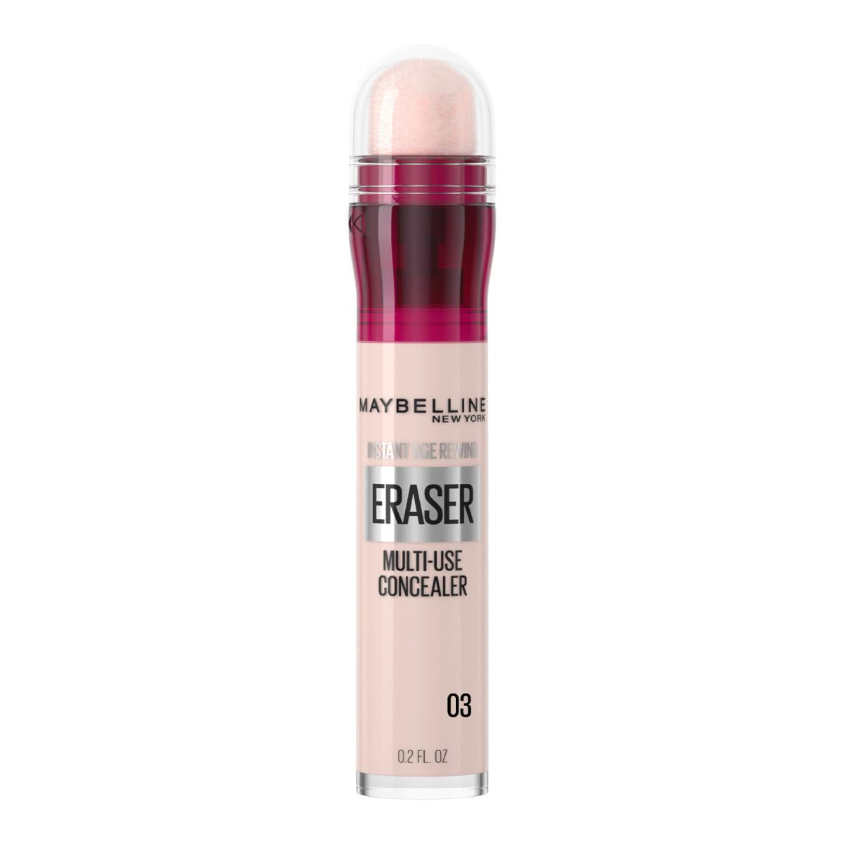 Maybelline Instant Anti Age Eraser Concealer - High Coverage, Anti-Aging Makeup with Goji Berry