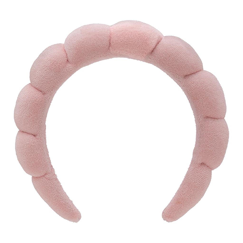 Eklips Spa Headband in Pink for Skincare Routine 1 Count