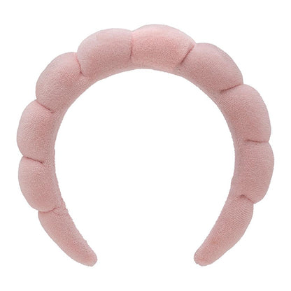 Eklips Spa Headband in Pink for Skincare Routine 1 Count