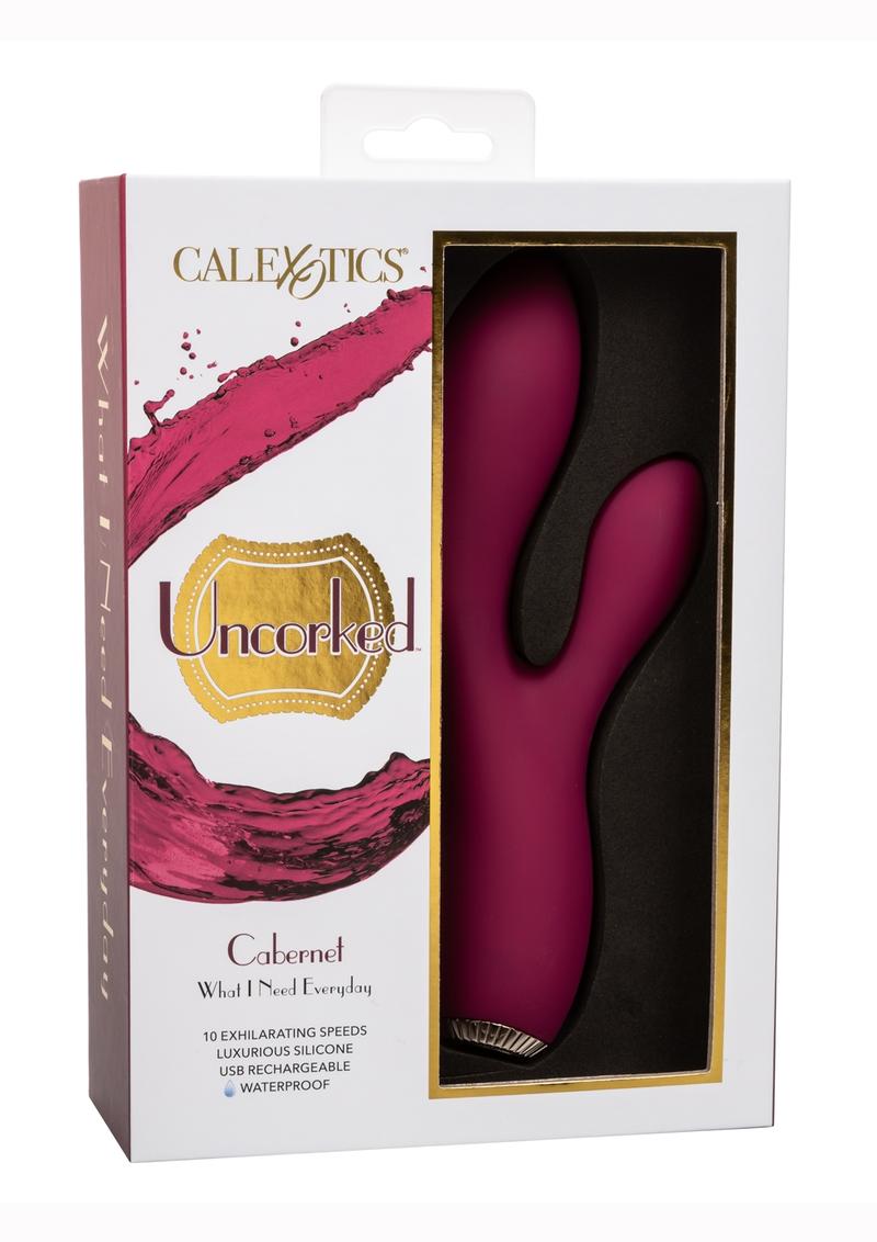 CalExotics Uncorked Cabernet Rechargeable Rabbit Vibrator