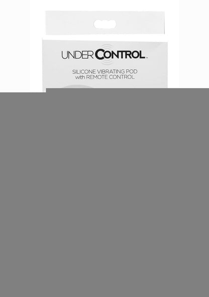 Under Control Rechargeable Silicone Vibrator