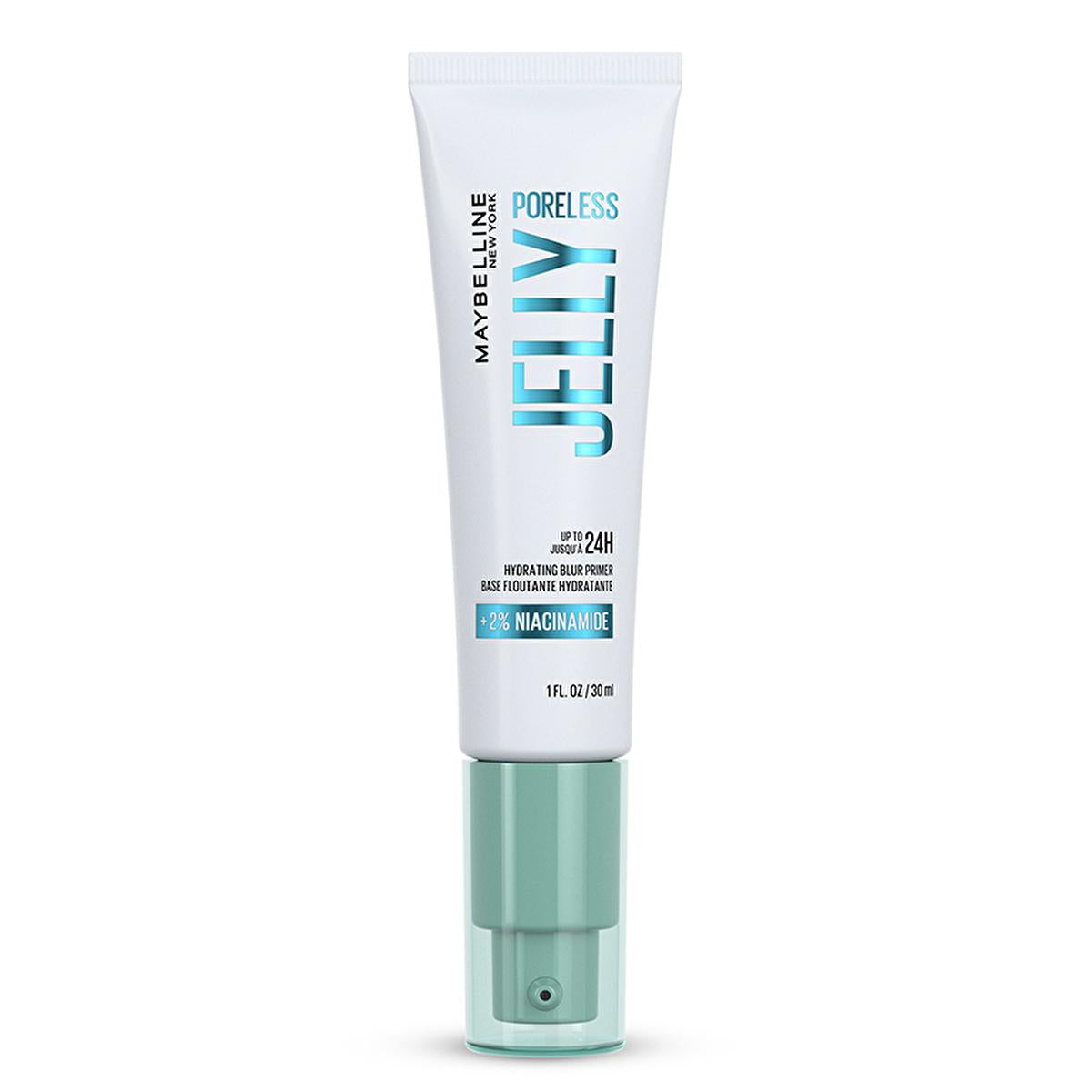 Maybelline New York Poreless Jelly Makeup Base: Minimize Pores, Hydrate, &amp; Extend Makeup Wear with Niacinamide for Flawless Skin.