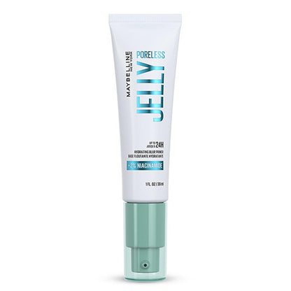 Maybelline New York Poreless Jelly Makeup Base: Minimize Pores, Hydrate, &amp; Extend Makeup Wear with Niacinamide for Flawless Skin.