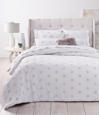 Whim by Martha Stewart Collection Chenille Dot 3-PC. King Comforter Set