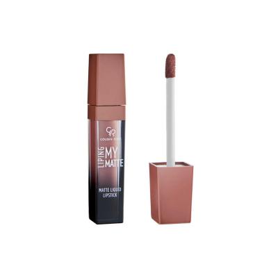 Golden Rose Liquid Matte Lipstick - Long Lasting Color &amp; Moisturizing Formula