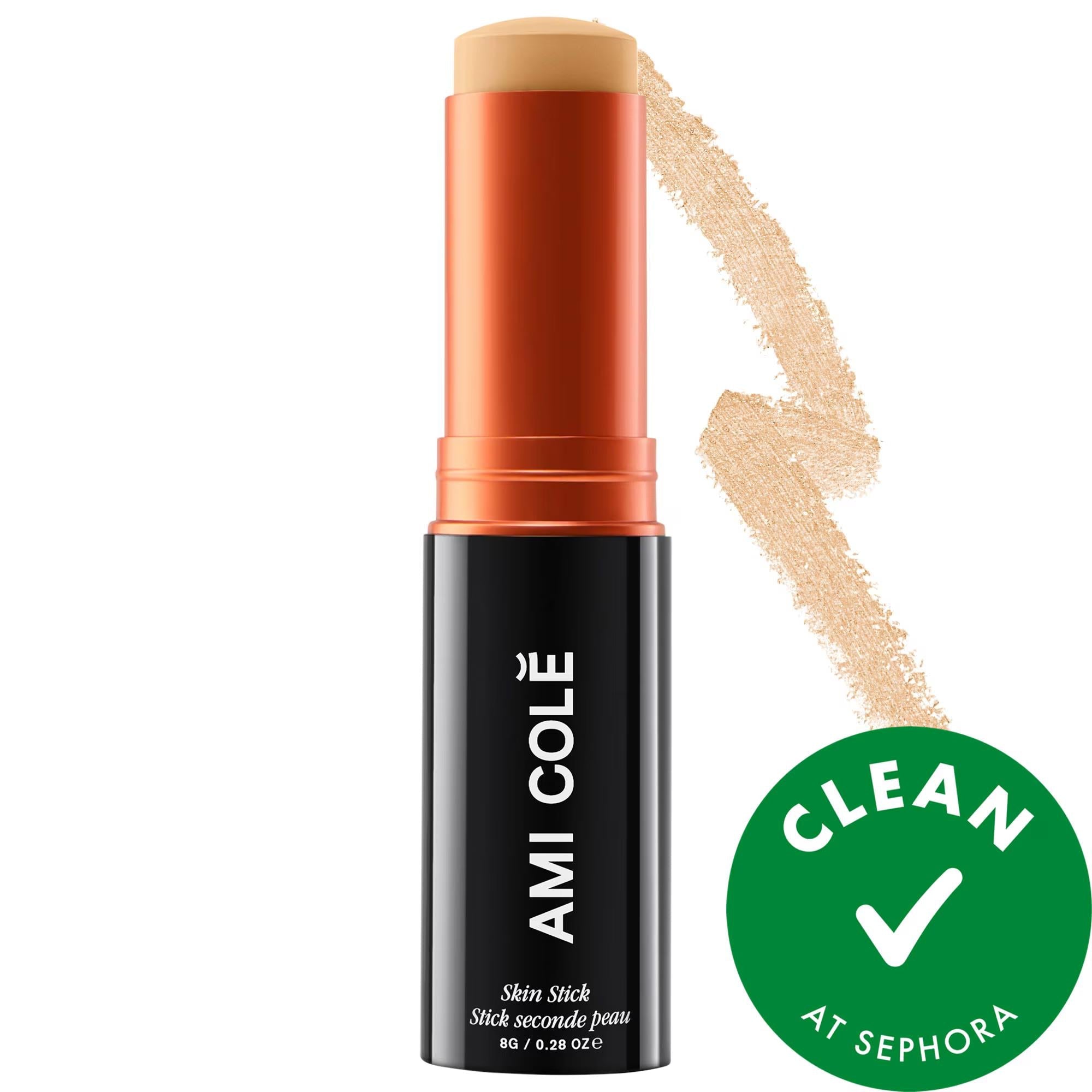 Lightweight &amp; Blurring Foundation Stick: Achieve Natural, Medium Coverage with Shea Butter &amp; Baobab Oil