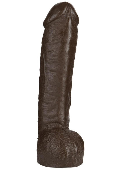 Vac-U-Lock Realistic Hung Dildo 12 Inch O-Ring Compatible