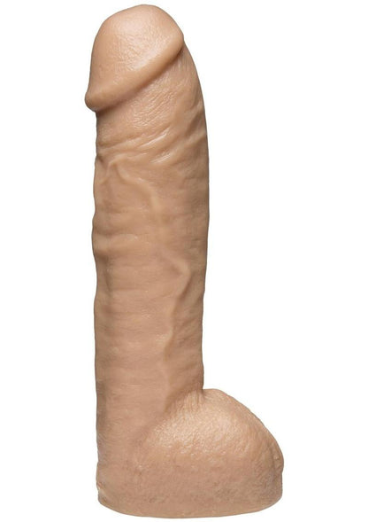 Vac-U-Lock Realistic Hung Dildo 12 Inch O-Ring Compatible