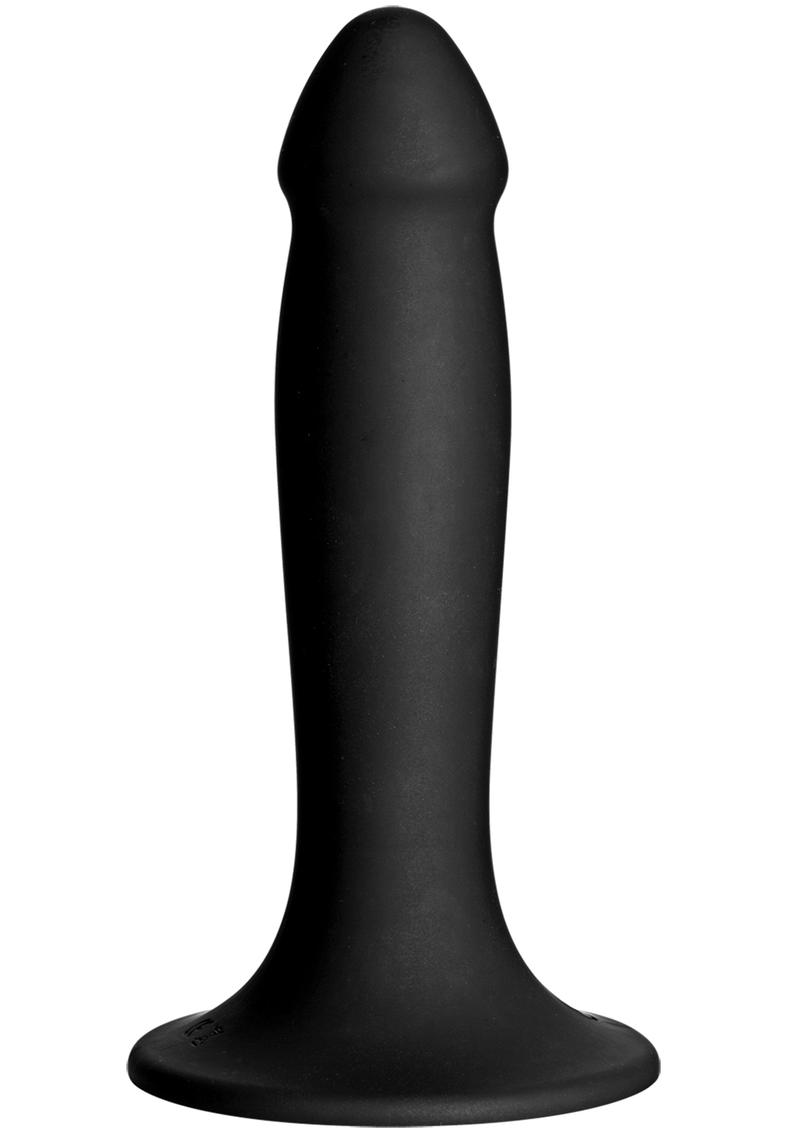 Vac-U-Lock Smooth Silicone Dildo 6.5in Harness Compatible Attachment