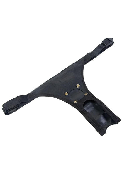 Vac-U-Lock Ultra Harness with Snaps Open Crotch Strap-On Harness