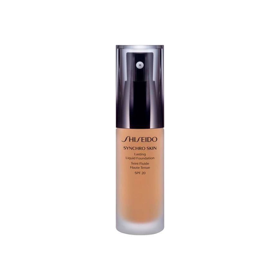 Shiseido Synchro Skin Lasting Liquid Foundation Golden 3 30ml
