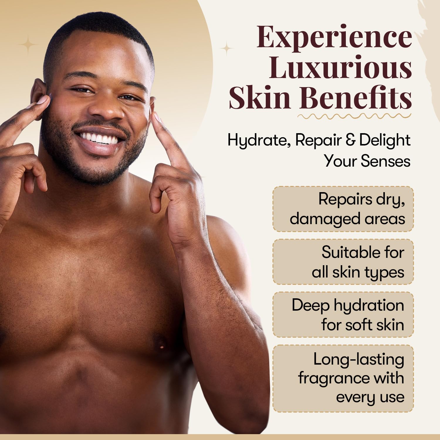 LEGACY – Luxury Fragrance Body Butter | Black Leather, Amber &amp; Rose Cologne Scent Moisturizing Skin Butter | Cologne Butter