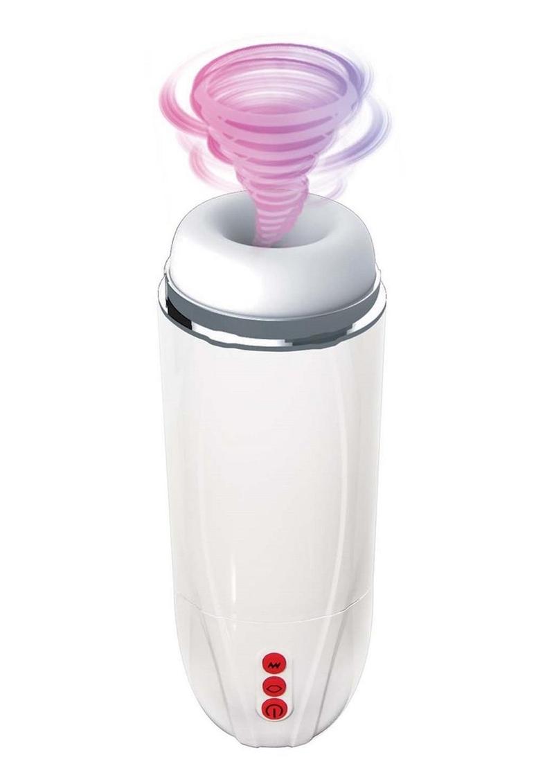 Rechargeable Vibrating Cocksucker Masturbator
