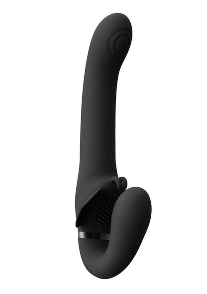VIVE Satu Triple Action Silicone Strapless Strap-On