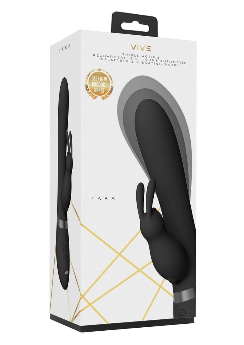 Vive Taka Rechargeable Inflatable Rabbit Vibrator