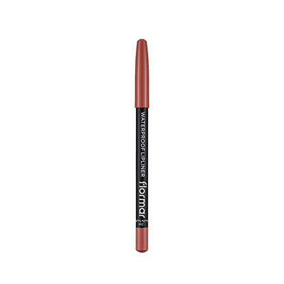 Flormar Waterproof Matte Lip Liner - Long Lasting, High Pigment, Vitamin Enriched - 234 Vanilla Souffle