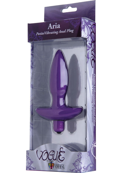 Vogue Aria Vibrating Silicone Anal Plug