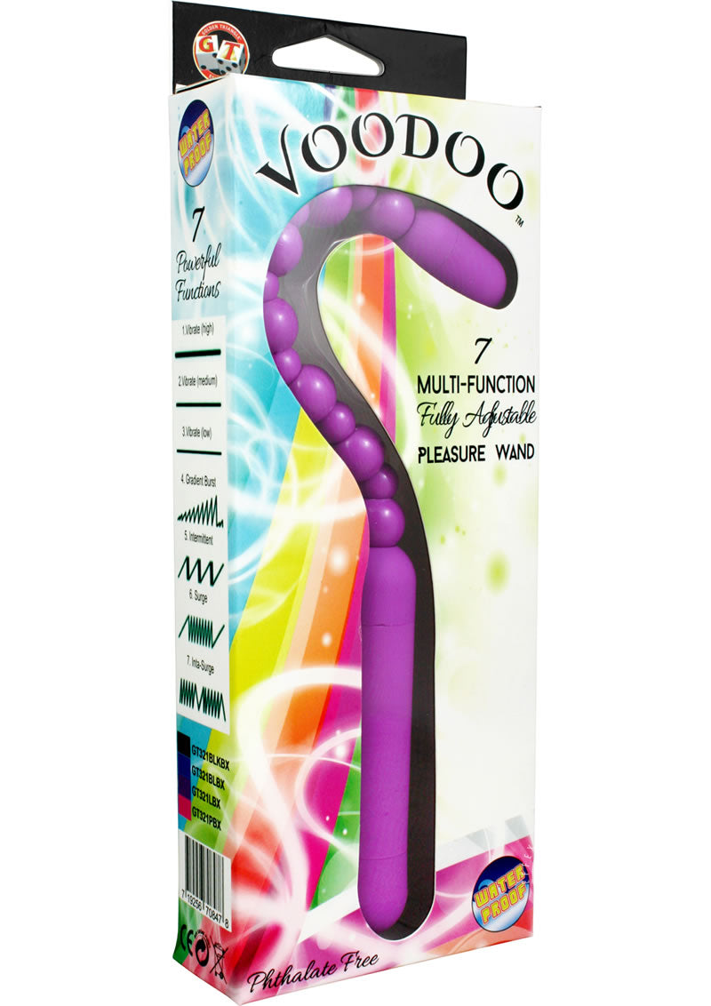 Voodoo Multi Function Waterproof Fully Adjustable Pleasure Wand