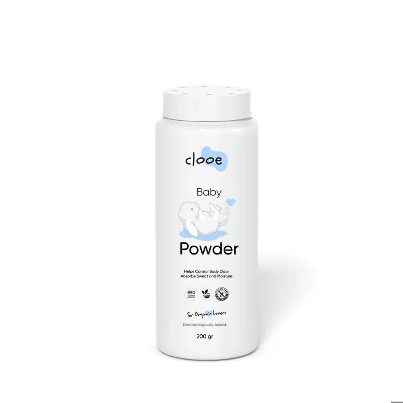 Clooe Baby Powder Gentle &amp; Absorbent Skin Protector 200g